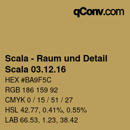 颜色代码: Scala - Raum und Detail - Scala 03.12.16 | qconv.com