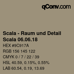 颜色代码: Scala - Raum und Detail - Scala 06.06.18 | qconv.com