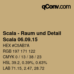 颜色代码: Scala - Raum und Detail - Scala 06.09.15 | qconv.com