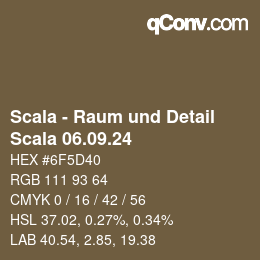 颜色代码: Scala - Raum und Detail - Scala 06.09.24 | qconv.com