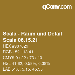 Code couleur: Scala - Raum und Detail - Scala 06.15.21 | qconv.com