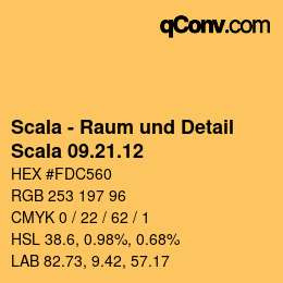 颜色代码: Scala - Raum und Detail - Scala 09.21.12 | qconv.com