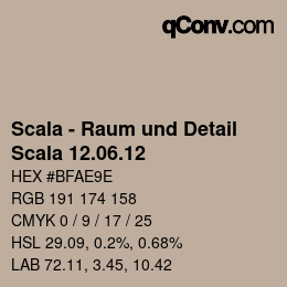 颜色代码: Scala - Raum und Detail - Scala 12.06.12 | qconv.com