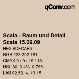 颜色代码: Scala - Raum und Detail - Scala 15.09.09 | qconv.com
