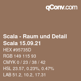 Farbcode: Scala - Raum und Detail - Scala 15.09.21 | qconv.com