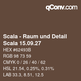 颜色代码: Scala - Raum und Detail - Scala 15.09.27 | qconv.com