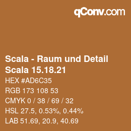 カラーコード: Scala - Raum und Detail - Scala 15.18.21 | qconv.com