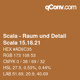 Farbcode: Scala - Raum und Detail - Scala 15.18.21 | qconv.com