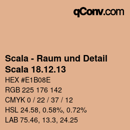 Código de color: Scala - Raum und Detail - Scala 18.12.13 | qconv.com