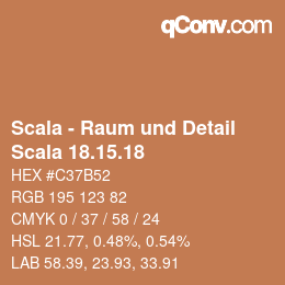 颜色代码: Scala - Raum und Detail - Scala 18.15.18 | qconv.com