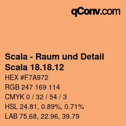 Código de color: Scala - Raum und Detail - Scala 18.18.12 | qconv.com