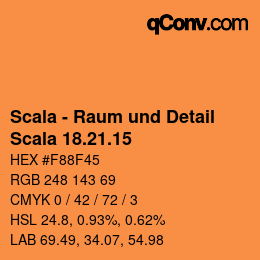 颜色代码: Scala - Raum und Detail - Scala 18.21.15 | qconv.com