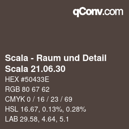 颜色代码: Scala - Raum und Detail - Scala 21.06.30 | qconv.com