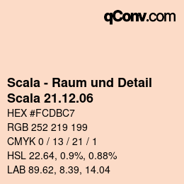 Farbcode: Scala - Raum und Detail - Scala 21.12.06 | qconv.com