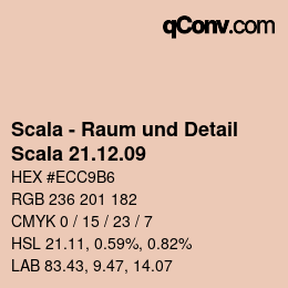 颜色代码: Scala - Raum und Detail - Scala 21.12.09 | qconv.com