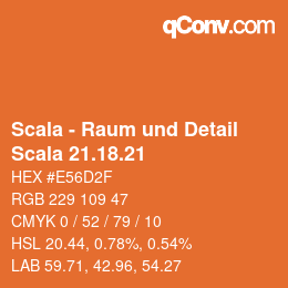 颜色代码: Scala - Raum und Detail - Scala 21.18.21 | qconv.com