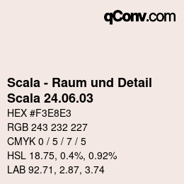 Farbcode: Scala - Raum und Detail - Scala 24.06.03 | qconv.com