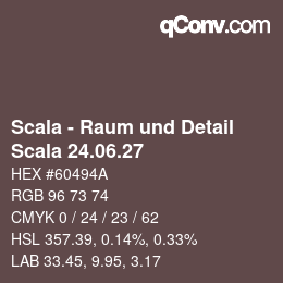 颜色代码: Scala - Raum und Detail - Scala 24.06.27 | qconv.com