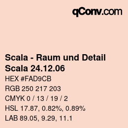 Farbcode: Scala - Raum und Detail - Scala 24.12.06 | qconv.com