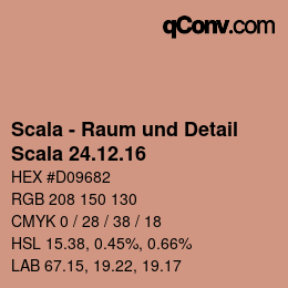 Código de color: Scala - Raum und Detail - Scala 24.12.16 | qconv.com