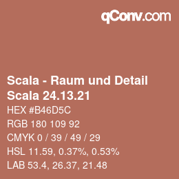 Farbcode: Scala - Raum und Detail - Scala 24.13.21 | qconv.com