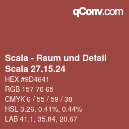 Código de color: Scala - Raum und Detail - Scala 27.15.24 | qconv.com