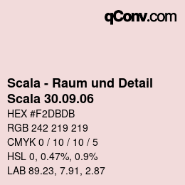 カラーコード: Scala - Raum und Detail - Scala 30.09.06 | qconv.com