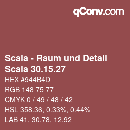 カラーコード: Scala - Raum und Detail - Scala 30.15.27 | qconv.com