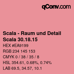 颜色代码: Scala - Raum und Detail - Scala 30.18.15 | qconv.com