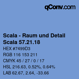 Farbcode: Scala - Raum und Detail - Scala 57.21.18 | qconv.com