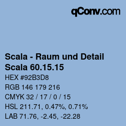 Farbcode: Scala - Raum und Detail - Scala 60.15.15 | qconv.com