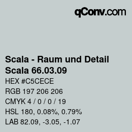 カラーコード: Scala - Raum und Detail - Scala 66.03.09 | qconv.com