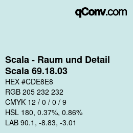 Farbcode: Scala - Raum und Detail - Scala 69.18.03 | qconv.com