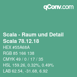 カラーコード: Scala - Raum und Detail - Scala 78.12.18 | qconv.com