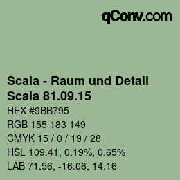 カラーコード: Scala - Raum und Detail - Scala 81.09.15 | qconv.com