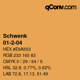 Código de color: Schwenk - 01-2-04 | qconv.com