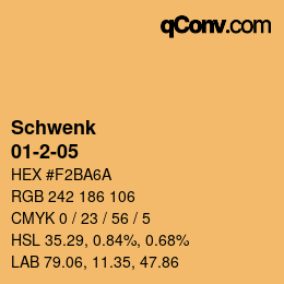 カラーコード: Schwenk - 01-2-05 | qconv.com