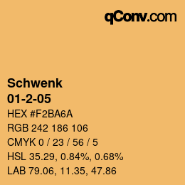 Código de color: Schwenk - 01-2-05 | qconv.com