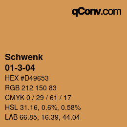 Farbcode: Schwenk - 01-3-04 | qconv.com