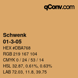 Farbcode: Schwenk - 01-3-05 | qconv.com