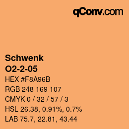 Color code: Schwenk - O2-2-05 | qconv.com