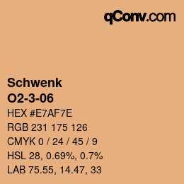 Code couleur: Schwenk - O2-3-06 | qconv.com