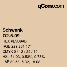Código de color: Schwenk - O2-5-09 | qconv.com