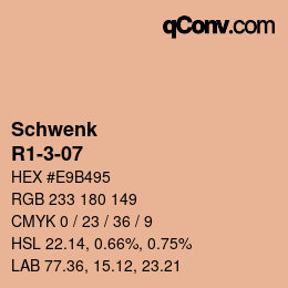 カラーコード: Schwenk - R1-3-07 | qconv.com