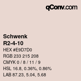 Farbcode: Schwenk - R2-4-10 | qconv.com