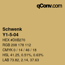 Farbcode: Schwenk - Y1-5-04 | qconv.com