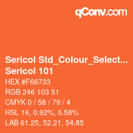 Farbcode: Sericol Std_Colour_Selector - Sericol 101 | qconv.com