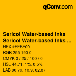 Código de color: Sericol Water-based Inks - Sericol Water-based Inks 046 | qconv.com