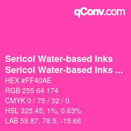 カラーコード: Sericol Water-based Inks - Sericol Water-based Inks 139 | qconv.com