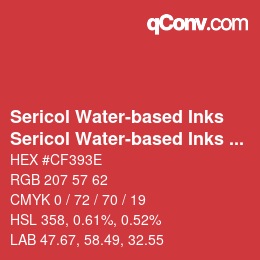 Farbcode: Sericol Water-based Inks - Sericol Water-based Inks 152 | qconv.com